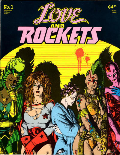 Love And Rockets #1 (5th) VF; Fantagraphics | Hernandez Bros