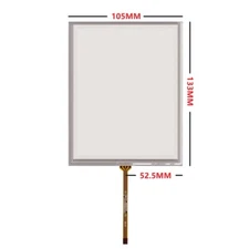 5.7 inch Glass Digitizer Panel 133x105mm 4 wire Resistive Touch Screen 133*105mm