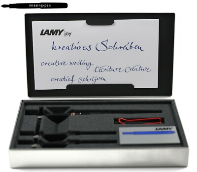LAMY Joy Calligraphy Fountain Pen - Black With 1.1mm Ribbon Nib - View #2