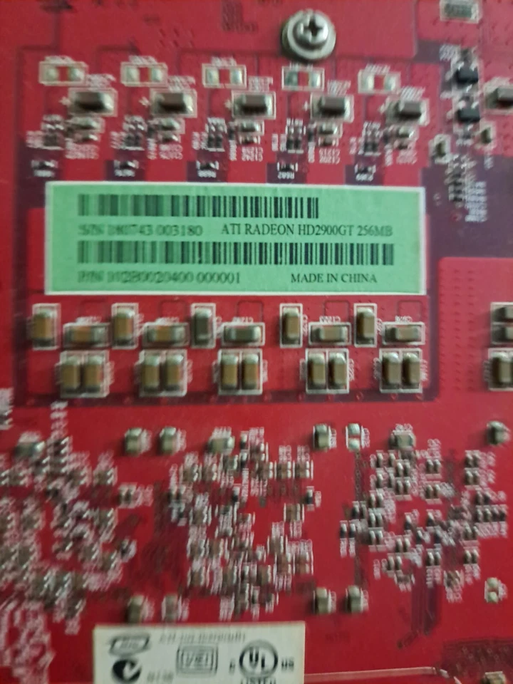 ATI Radeon HD2900GT 256MB PCI Express Dual DVI/ VIVO/ HDCP Video Graphics Card - Image 3 of 4