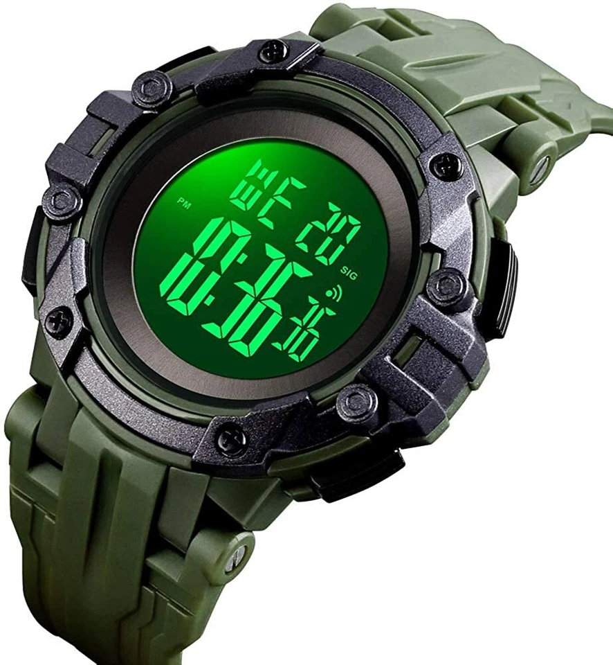 ENVÍO EN 4 DÍAS - EL MEJOR Reloj Deportivo para Hombre Digital Deportivo Militar Reloj para Hombre Foto 3 de 4