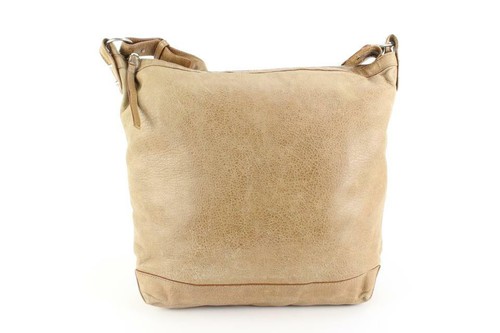 Balenciaga Brown Leather Classic the Day Hobo Messenger 14ba53s - Afbeelding 7 van 12