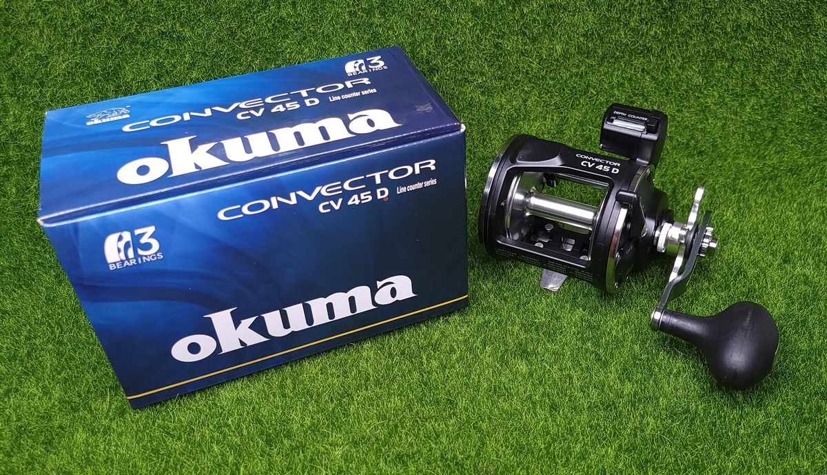 Okuma Convector Line Counter 4.0:1 Conventional Reel, Right Hand