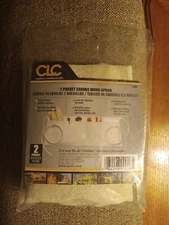 New Unopened CLC Work Gear ~ 2 Pocket Canvas ~ Work Apron #C6