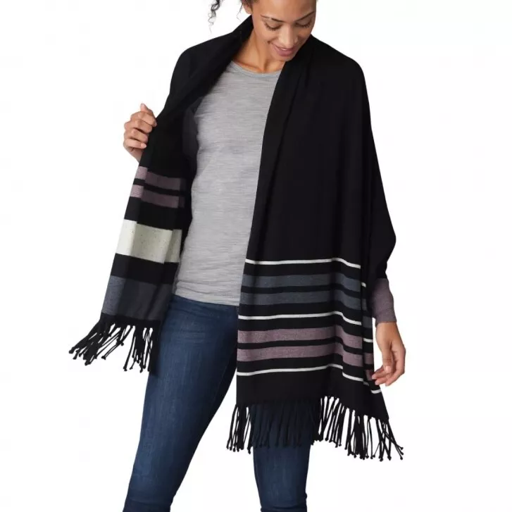 smartwool scarf wrap shawl fringe sweater