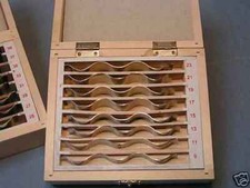 Amadeal - Wavy Parallel Set 9mm to 23mm by 2mm