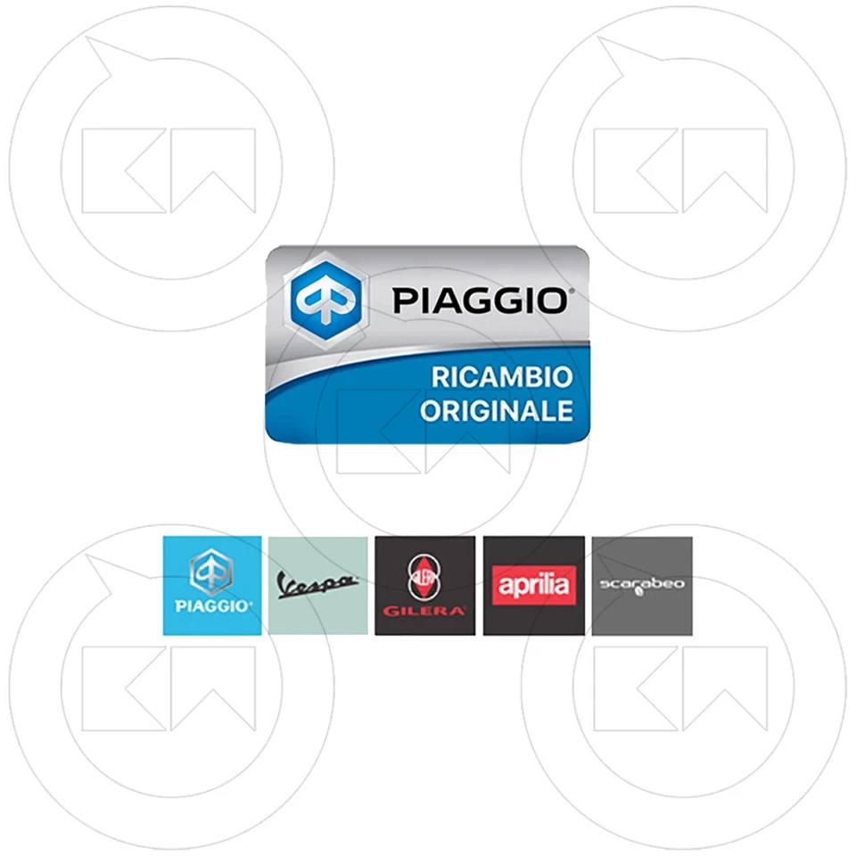 CINGHIA DI TRASMISSIONE + RULLI E CURSORI ORIGINALI PIAGGIO BEVERLY IE 250 2006 - Immagine 2 di 3