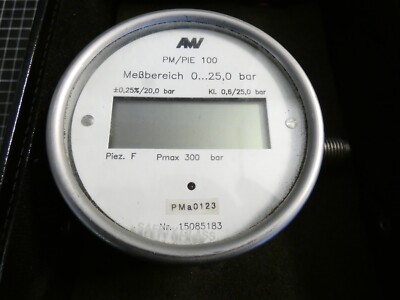 AMV Digitalmanometer PM/PIE 100; Meßbereich 0-25bar