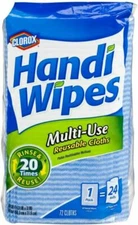 Clorox Handi Wipes Dry Multi-Use Reusable Cloths - Pack of 72