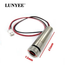 Red Laser Dot Module 250mw 650nm High Power Laser With Focusing DIY Engraving Ac