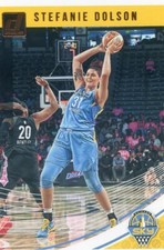 2019 Panini Donruss WNBA Base Card #60 Stefanie Dolson - Chicago Sky