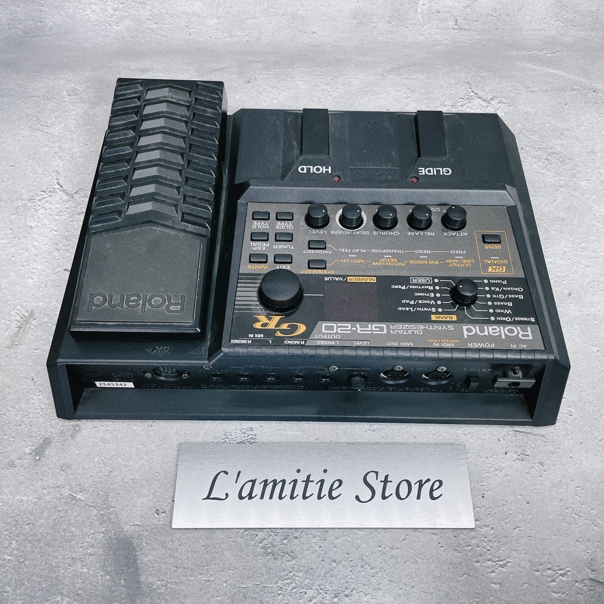 Roland GR-20 ギターシンセサイザー Roland GR-20 Guitar Synthesizer Divided Pickup GR20 Tested