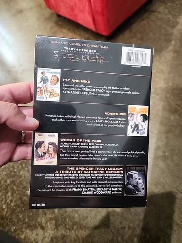 Tracy & Hepburn The Signature DVD Collection Spencer Katharine Pat Mike Adam Rib - Picture 2 of 7