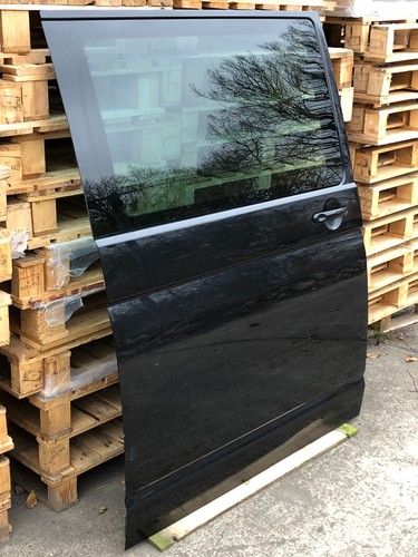 ⭐⭐ Original VW T5 Schiebetür Rechts ohne Schiebefenster Schwarz Multivan *MO240 - Bild 3 von 11