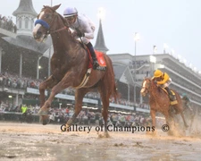 Justify 2018 Kentucky Derby Remote Photo 8" x 10 - 24" x 30" 