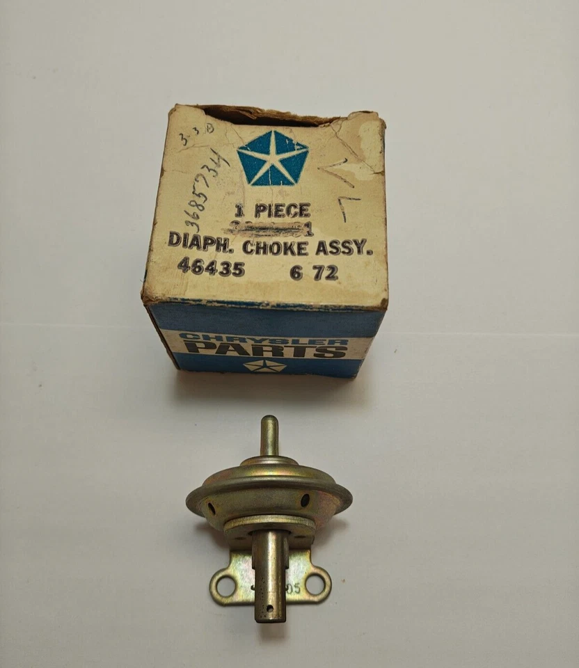 1969 - 1970 年克莱斯勒普利茅斯道奇汽化器扼流圈隔膜 3685734 NOS。 — 第 4/4 张图片