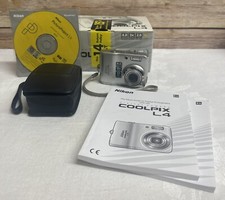 Nikon Coolpix L4 4.0 Megapixel 3x Optical Zoom Digital Camera For Parts/Repair