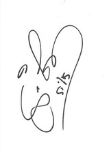 Silas Brazil autograph signed 10x15 cm index card