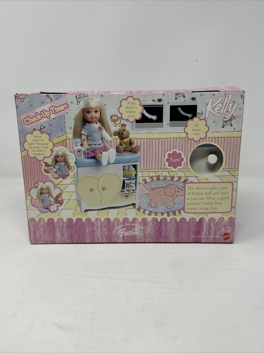 BARBIE FAIRY TALE PLAYSETS CHECK UP TIME KELLY LITTLE TIKES 2005