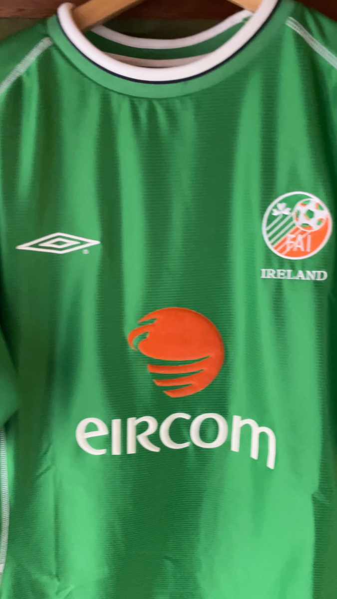 Maillot Adidas Irlande Coupe du Monde 1994 (Gebraucht) in Signy für CHF