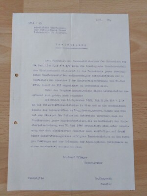 Bestätigung Staatliche Anerkennung der Philos.theol.Hauslehranstal St.Gabriel.25
