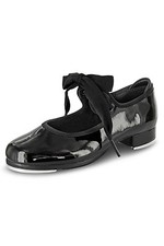 NEW IN BOX Dance Now Student Tap Shoe, DN3720G in Patent Black, Child's Sizes
