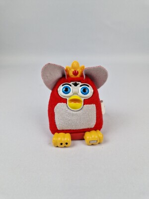 Furby McDonalds 2001 Tiger Electronics Shelby Rot Juniortüte Sammel Vintage Rar