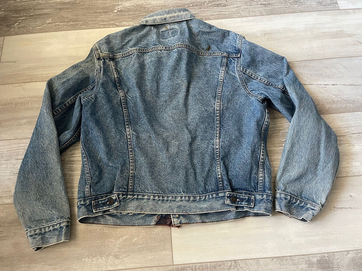 VINTAGE 70's Levis Denim Trucker Jean Jacket 70506 0216 USA VINTAGE 70's Levis Denim Trucker Jean Jacket 70506 0216 USA