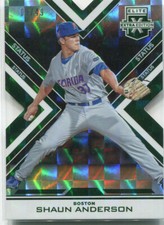 2016 Elite Extra Edition Status Green Die Cut Shaun Anderson 9/49
