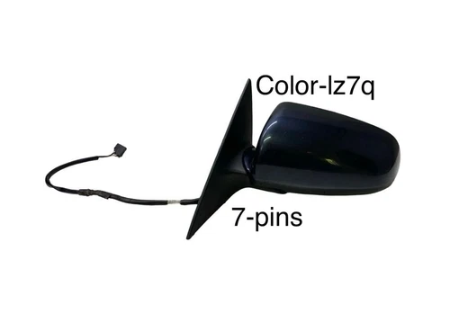 Audi A6 S6 C6 4F 2006 Left front electric wing mirror E1010754 EVA46388