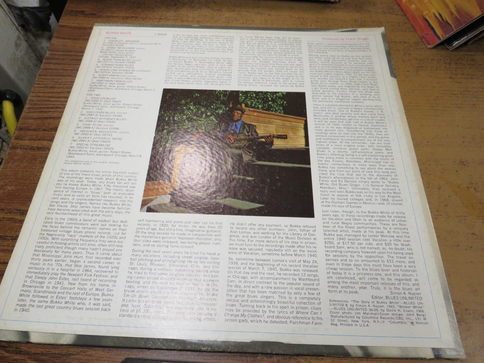 Bukka White Parchman Farm Blues, Delta Blues, Country Blues eBay