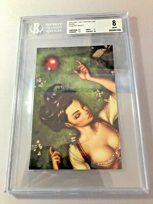 J SCOTT CAMPBELL~ FAIRYTALE FANTASIES 2013 - Promotion Graded 8 Sleeping Beauty 