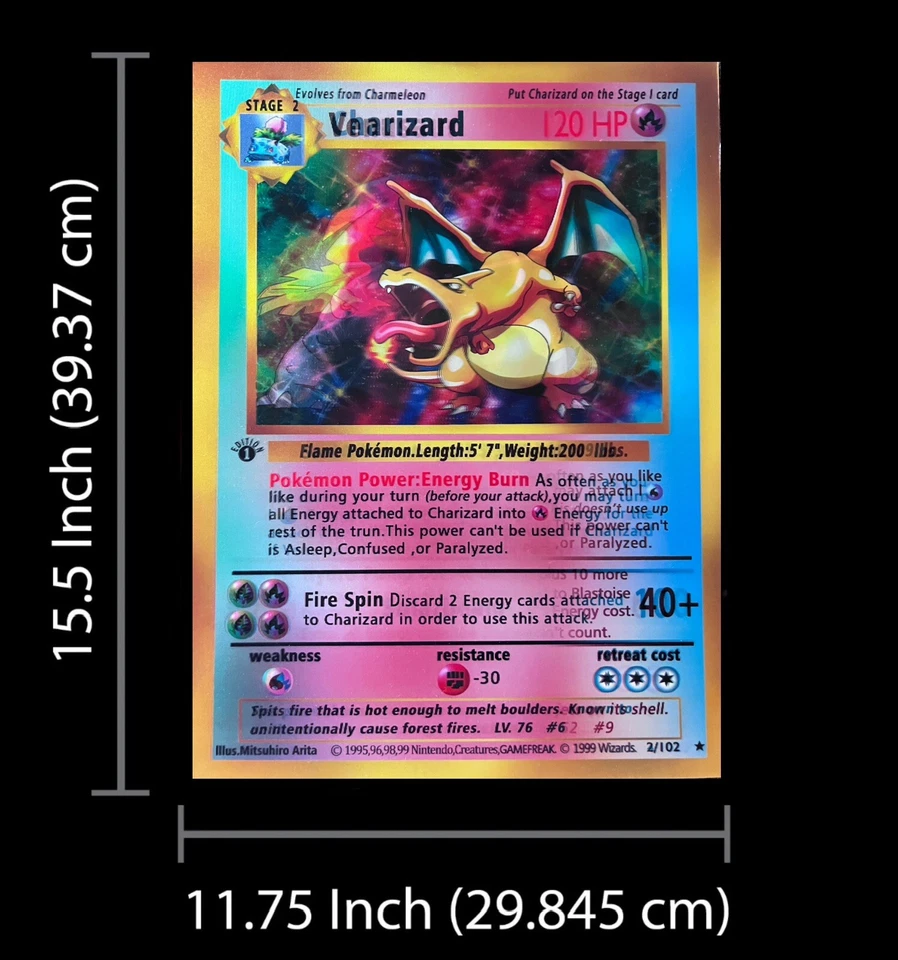 Pokémon-Venusaur,Charizard,Blastoise pôster 3D efeito flip lenticular 3D, 3 em um - Imagem 2 de 4