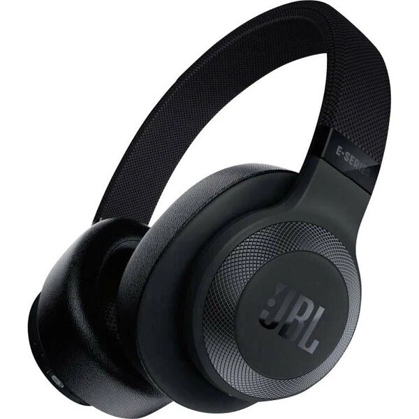 JBL E65BTNC Wireless Noise Cancelling Headphones, Over the Ear Design - Black - Image 2 of 4