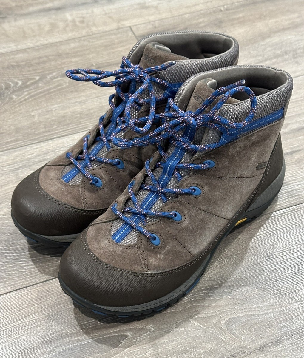 DANSKO Paulette Women's Taupe Suede Waterproof Hiking Snow Boots