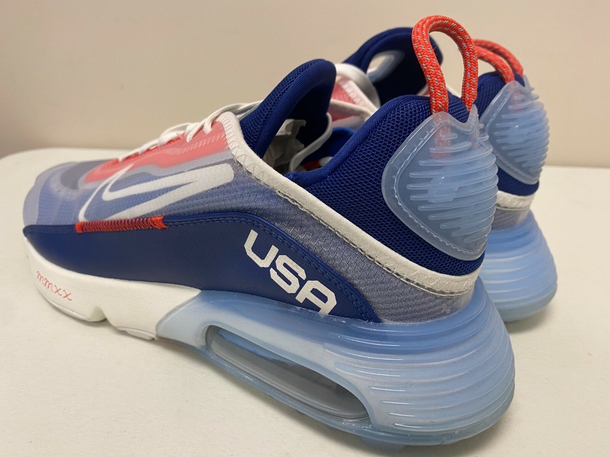 Nike Air Max 2090 USA CT2010 100 Mens US 8.5 Sail Chili Red Olympics Sneakers Nike Air Max 2090  main image 3