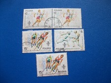 Polen, 1984, Olympische Spiele, gestempelt