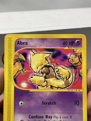 Abra 93/165 Common (Non-Holo) - Expedition e-Card - Pokemon TCG 2002