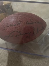 Johnny Unitas- Wilson NFL Football Signed Autographed Ball - Not Authenticated