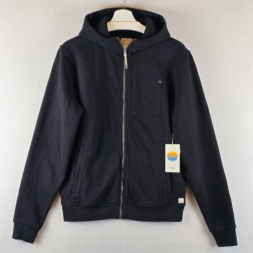 $148 VUORI Mens Jacket Seaside Hoodie Small Full Zip Thick Cotton Sweatshirt - Picture 1 of 15