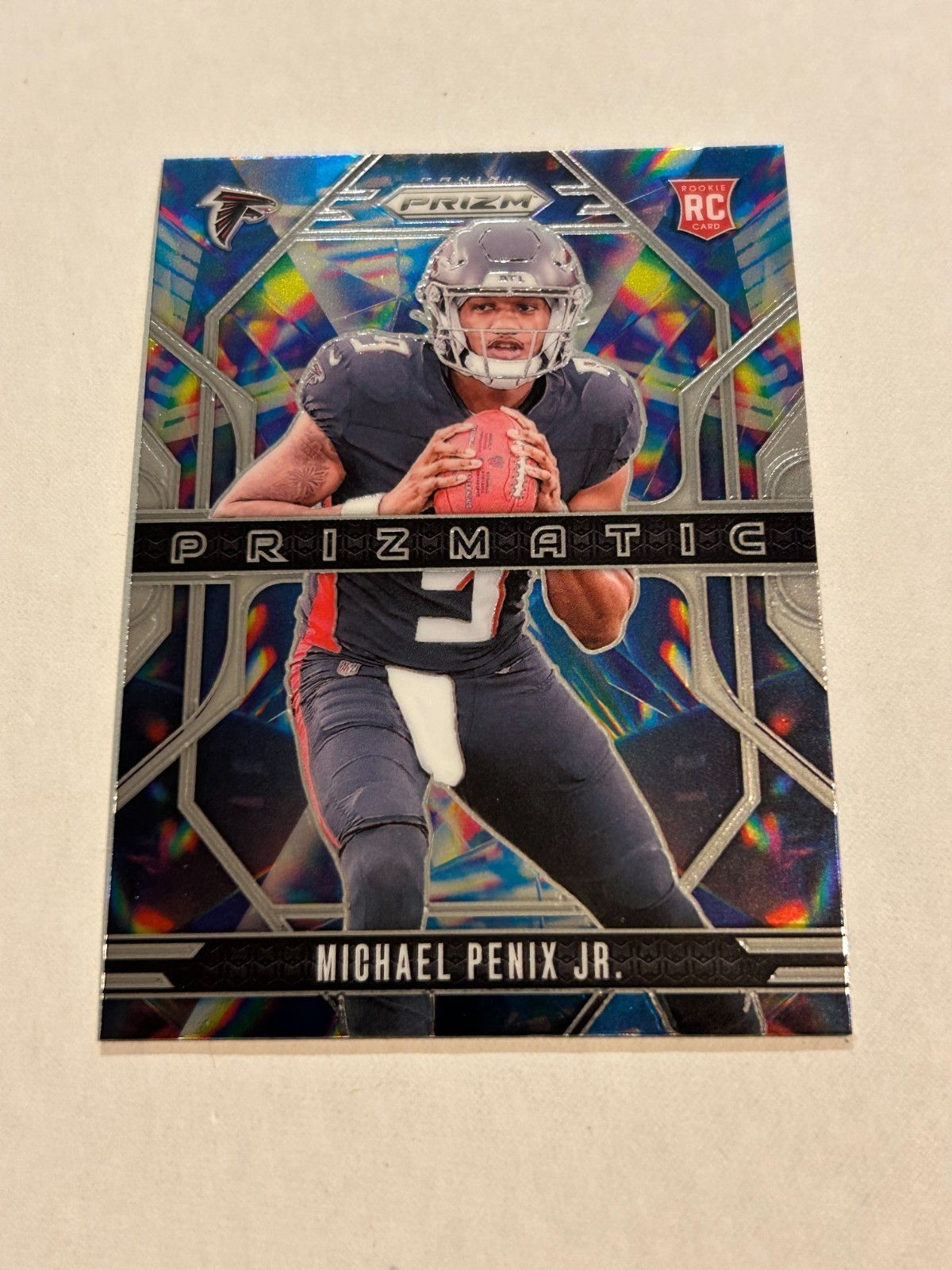 2024 PANINI PRIZM MICHAEL PENIX JR #10 PRIZMATIC ROOKIE FALCONS TN2
