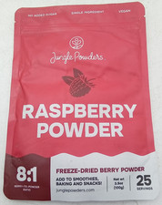 Jungle Powders Raspberry Powder 3.5 Ounce Bag, Food Grade Powdered BB 3/28