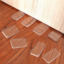 8 Pack Clear Plastic Toilet Shims for Leveling, 1/4" Height