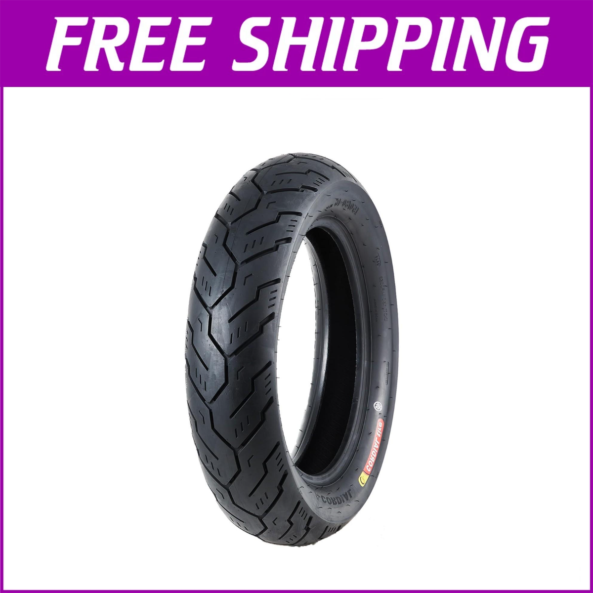 1PC 150/80-16 Rear Motorcycle Tire,Black Wall,4PR 71H Tubeless 150