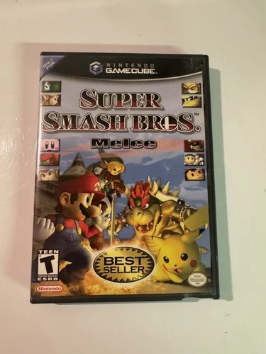 Super Smash Bros Melee Nintendo GameCube Pre Owned CIB