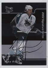 2001-02 ITG Be A Player Signature Series Auto Mike Ricci #122 Auto qh5
