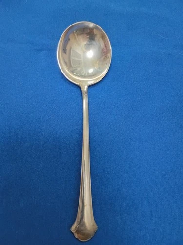 Vintage Towle Chippendale Sterling Silver Cream Soup Spoon - No Monograms