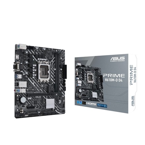 1700 ASUS PRIME H610M-D DDR4, (ASUCMPH610MD0) H610 PRIME H610M-D D4 - 第 1/9 張圖片