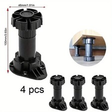 Shower Tray Riser Leg Set 4Pcs Easy Plumb Adjustable Support Feet Parts