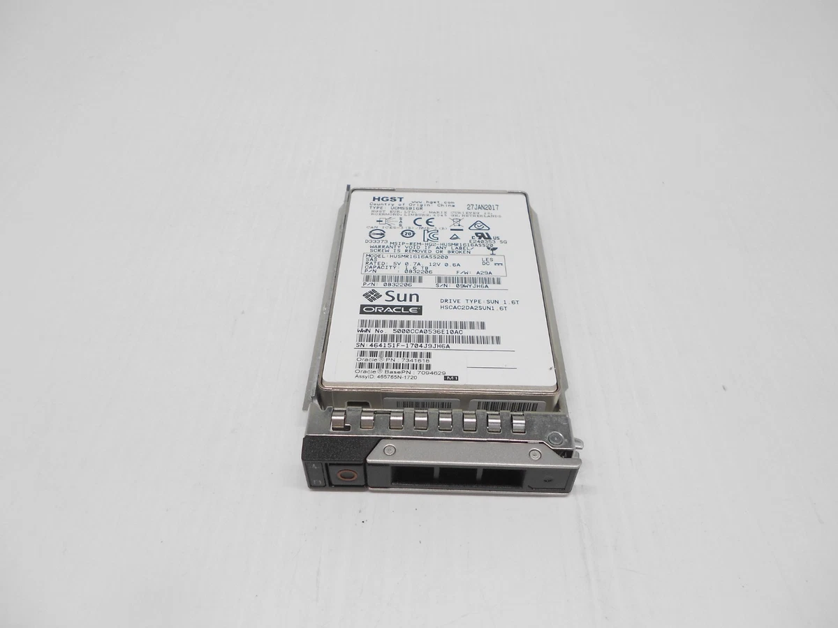 SSD HGST S840 Enterprise SAS 2.5" 400GB Modello S842E400M2 - Usato, Integrità 100%